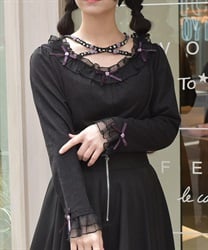 バラストラップフリルインナー【2点10%OFF対象商品】(黒-F)