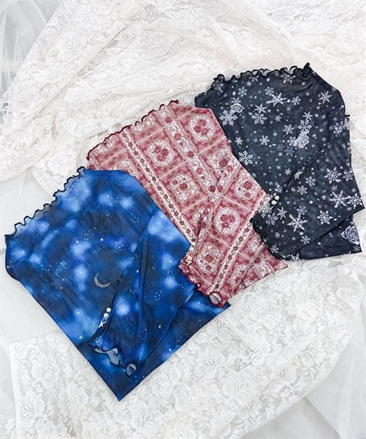 総柄アソートシアーインナー