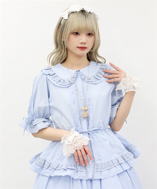 クラシックコットンブラウス【ランク限定Web先行販売