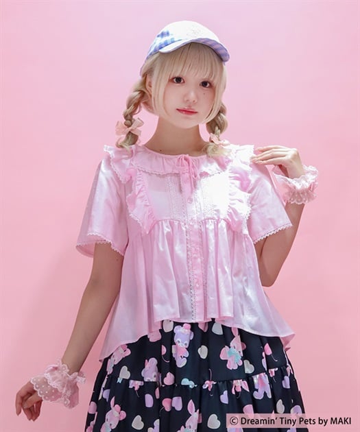 ネグリジェブラウス【Web先行販売】