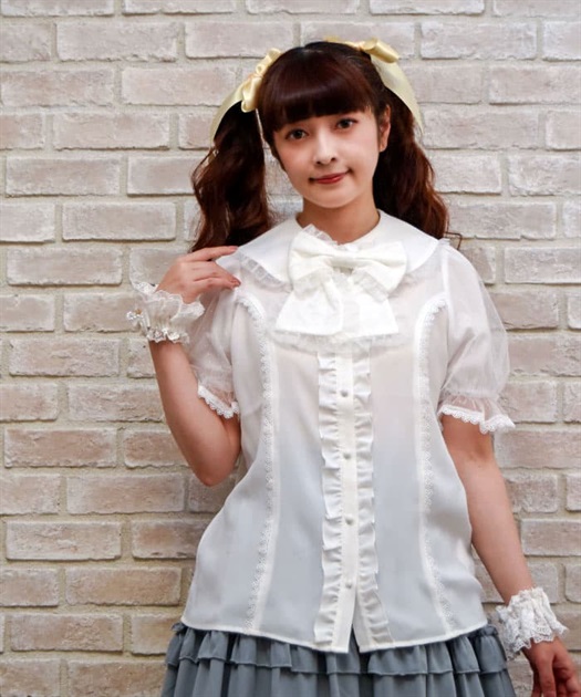 ロマンティックフリルブラウス | kawaii | axes femme online shop ロマンティックフリルブラウス | kawaii | axes femme online shop