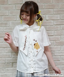 ポムポムプリン/ブラウス【予約】(白-F)