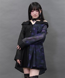 ポイズンベリーシアーシャツ【予約】(パープル-M)