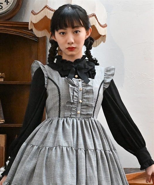 スタンド襟フリルブラウス | レディース服・レディース スタンド襟フリルブラウス | レディース服・レディース