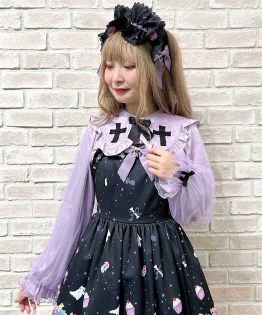クロスチュールブラウス | kawaii | axes femme online shop クロスチュールブラウス | kawaii | axes femme online shop