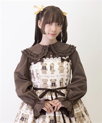 丸襟コットンブラウス | kawaii | axes femme online shop 丸襟コットンブラウス | kawaii | axes femme online shop