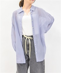 ラメシアーシャツ【WEB先行販売】(グレー-F)