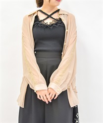 ラメシアーシャツ【WEB先行販売】(モカ-F)