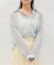 ラメシアーシャツ【WEB先行販売】(ミント-F)