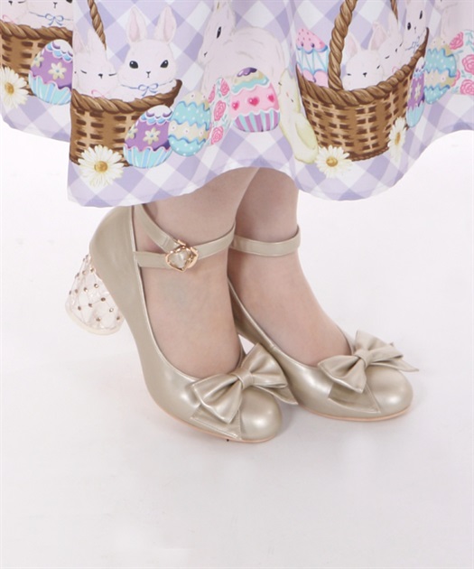 クリアビジューヒールパンプス | outlet | axes femme online shop クリアビジューヒールパンプス | outlet | axes femme online shop
