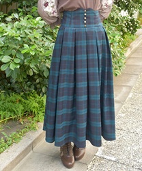 チェック柄ハイウエストスカート | レディース服・レディース チェック柄ハイウエストスカート | レディース服・レディース