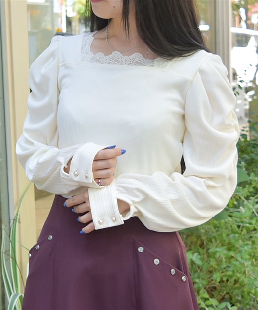 ボリュームスリーブトップス | outlet | axes femme online shop ボリュームスリーブトップス | outlet | axes femme online shop