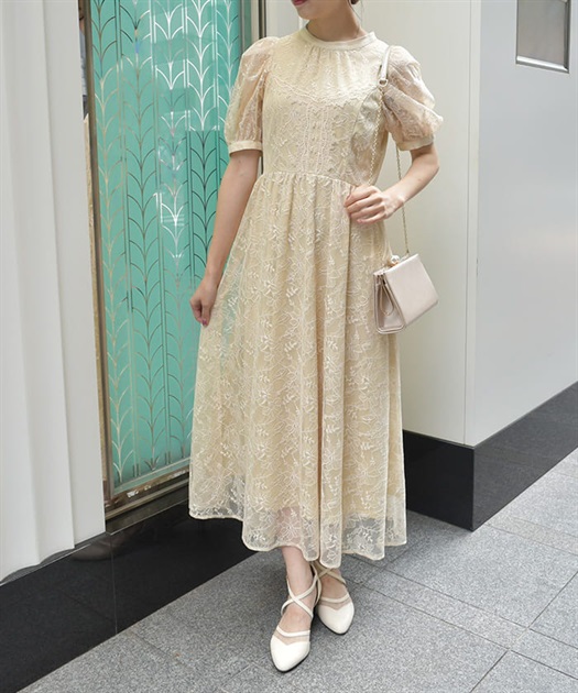 ハイネックレースドレス | レディース服・レディース ハイネックレースドレス | レディース服・レディース