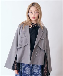 ２ＷＡＹテーラージャケット【2点10%OFF対象商品】(グレー-F)