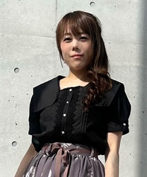 マリン風セーラーカラーブラウス | axes femme | axes femme