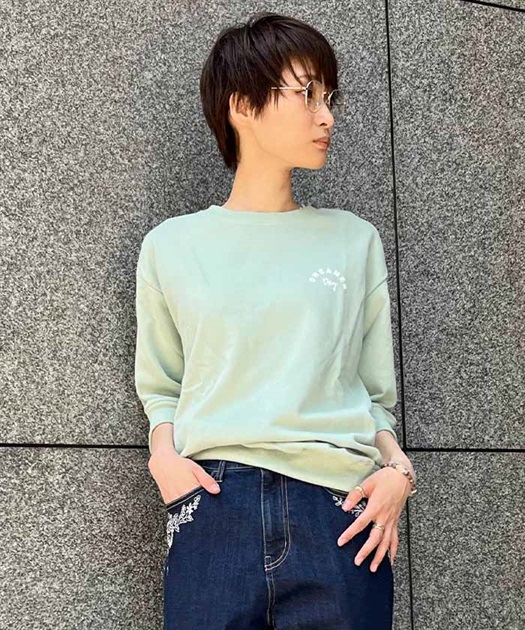 薔薇刺繍×英字プルオーバー【期間限定価格】 | outlet | axes 薔薇刺繍×英字プルオーバー【期間限定価格】 | outlet | axes