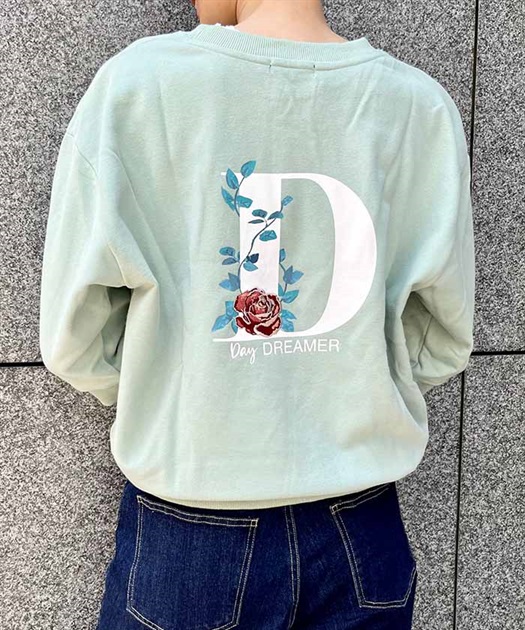 薔薇刺繍×英字プルオーバー【期間限定価格】 | outlet | axes 薔薇刺繍×英字プルオーバー【期間限定価格】 | outlet | axes