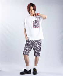 オリエンタル柄ショートパンツ(生成り-M)
