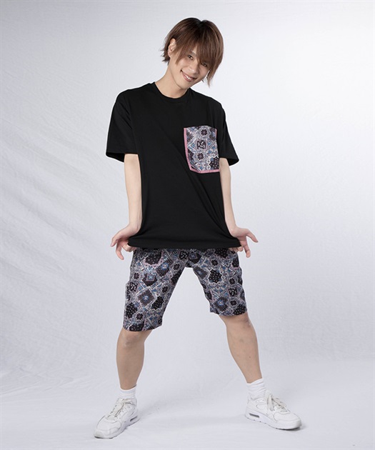 オリエンタル柄ショートパンツ