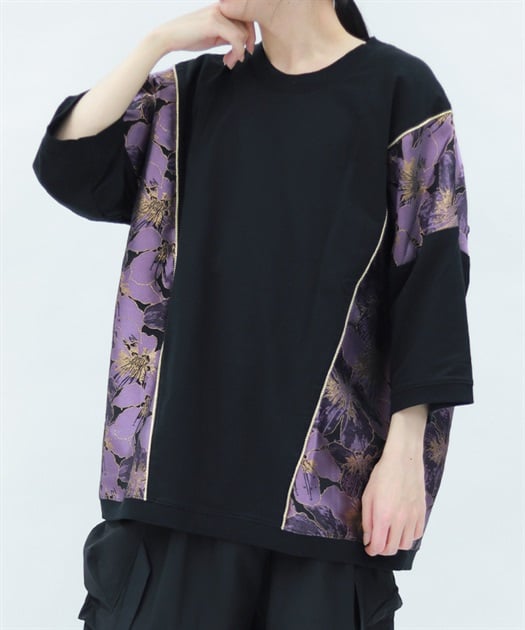 和柄切替Ｔシャツ