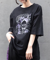 般若×煙管Ｔシャツ(京紫-F)