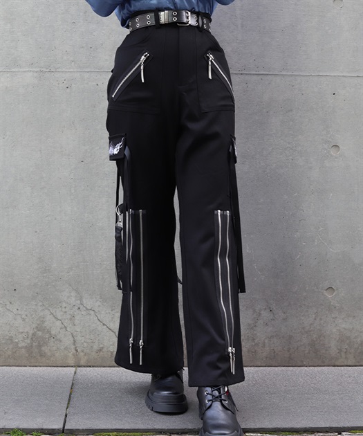 彼岸花×鬼火ボンテージパンツ