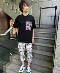 フラワー×額縁ＰＴパンツ【期間限定価格】
