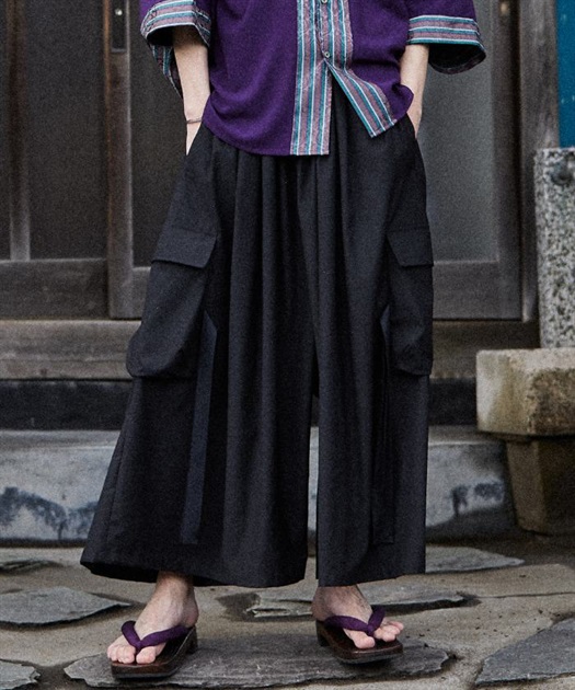 パラシュート袴パンツ | 衣料 | axes femme online shop パラシュート袴パンツ | 衣料 | axes femme online shop