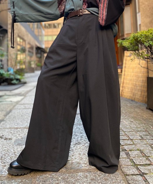 ３タックワイドパンツ【WEB限定価格】