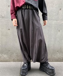 絣ストライプ侍パンツ【WEB限定価格】(黒-M)
