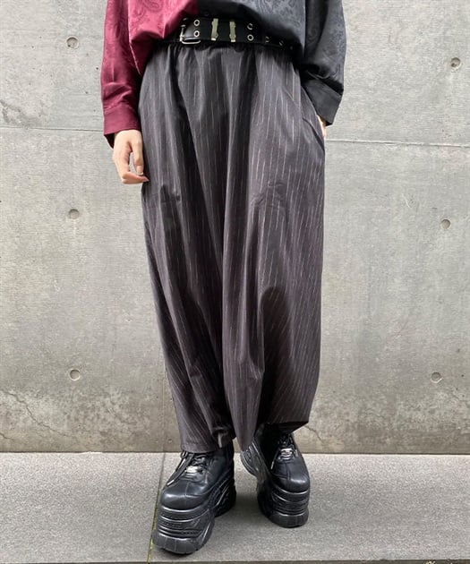 絣ストライプ侍パンツ【WEB限定価格】