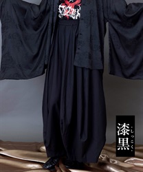 変形バルーン袴パンツ(漆黒-S)