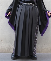 花札切替袴パンツ(京紫-S)