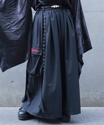 牡丹刺繍袴パンツ(真紅-S)