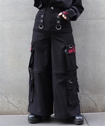 彼岸花×鬼火２ＷＡＹパンツ(真紅-S)