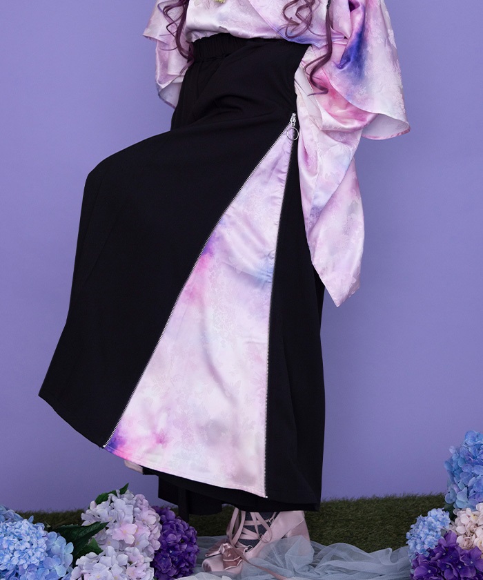 紫陽花×蝶ジャガード袴パンツ | REZEN | axes femme 公式オンライン
