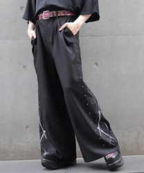 刀×スタッズ袴パンツ(月白-S)