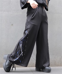 刀×スタッズ袴パンツ