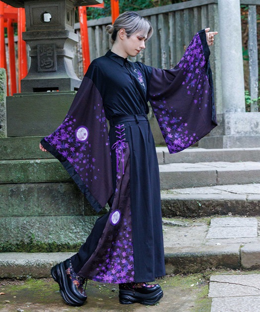紅葉×月袴パンツ