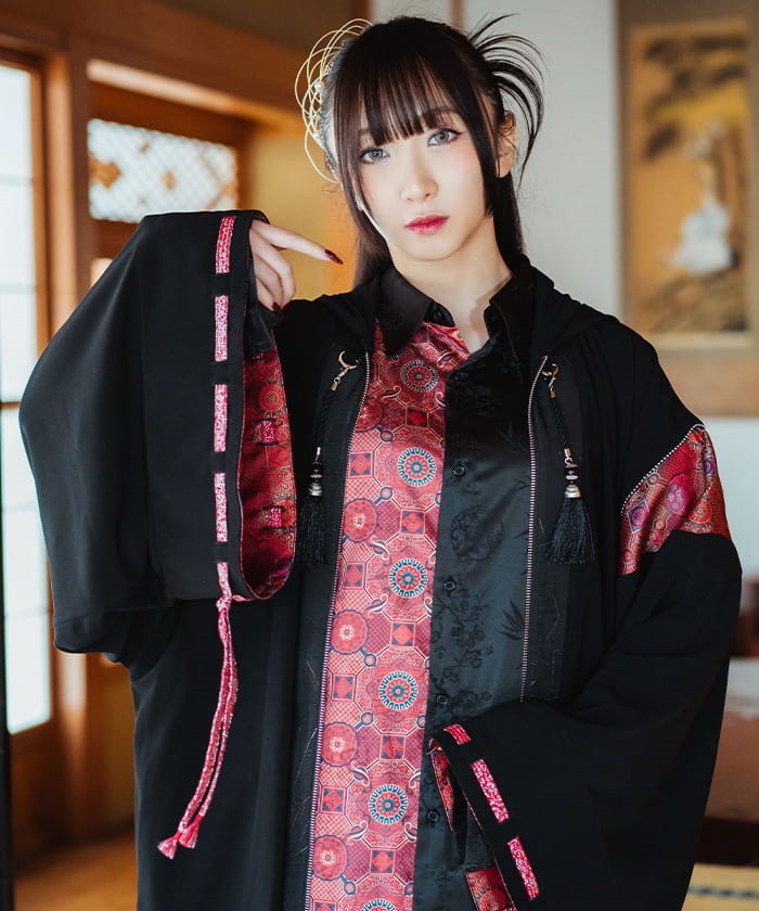 陰陽師×曼荼羅羽織パーカー | REZEN | axes femme online shop