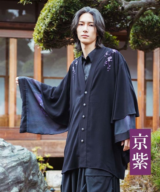 枝垂桜刺繍ケープ羽織 | AXES-X | axes femme online shop