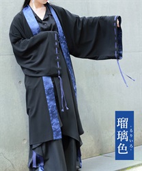 彼岸花タッセル紐羽織(瑠璃色-M)