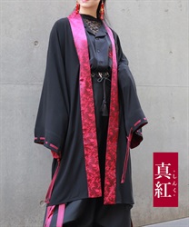 彼岸花タッセル紐羽織(真紅-M)