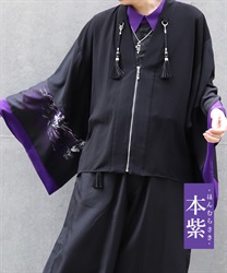 金剛力士ケープ羽織(本紫-M)