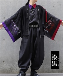 金剛力士ケープ羽織(漆黒-M)