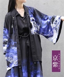 ガシャドクロ柄羽織(京紫-M)