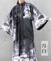 ガシャドクロ柄羽織(月白-M)