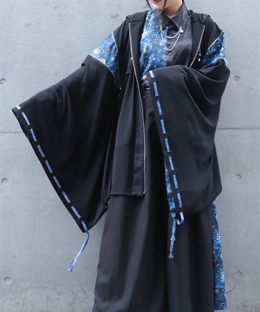 陰陽師×占星ジップ付羽織