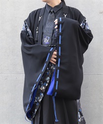 花札切替羽織(瑠璃色-M)