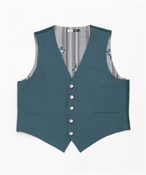 ヴィクトリアン・ベスト(ブルー-M)